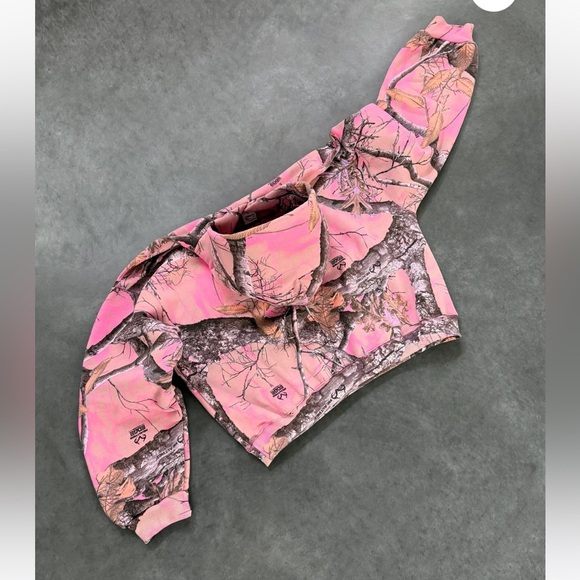 Brand New  AKIMBO CLUB HOODIE - PINK REALTREE® CAMO - Picture 2 of 15